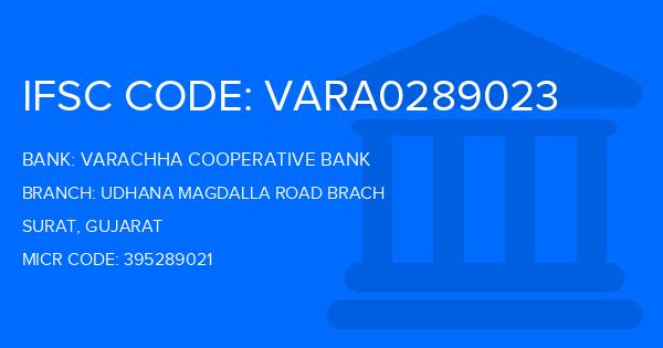 Varachha Cooperative Bank Udhana Magdalla Road Brach Branch IFSC Code
