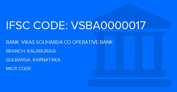 Vikas Souharda Co Operative Bank Kalaburagi Branch IFSC Code