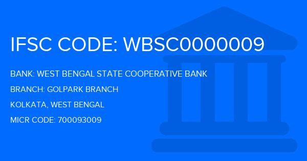 West Bengal State Cooperative Bank Golpark Branch