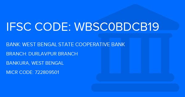 West Bengal State Cooperative Bank Durlavpur Branch