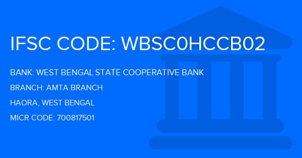 West Bengal State Cooperative Bank Amta Branch