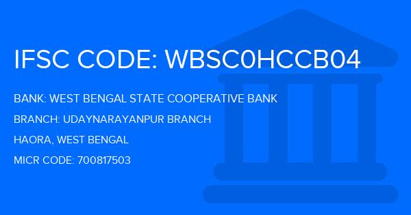 West Bengal State Cooperative Bank Udaynarayanpur Branch