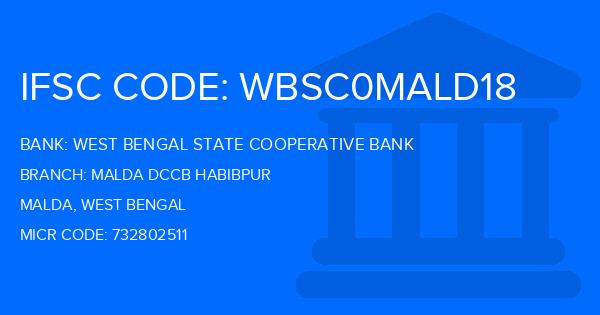 West Bengal State Cooperative Bank Malda Dccb Habibpur Branch IFSC Code