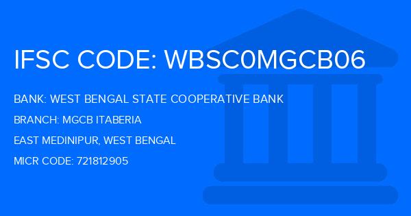West Bengal State Cooperative Bank Mgcb Itaberia Branch IFSC Code