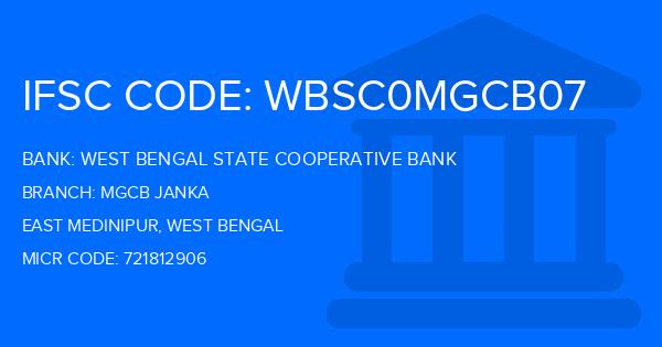 West Bengal State Cooperative Bank Mgcb Janka Branch IFSC Code