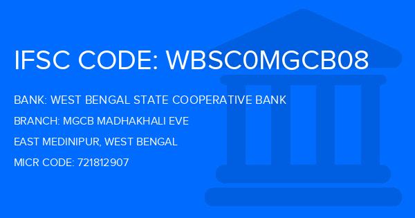 West Bengal State Cooperative Bank Mgcb Madhakhali Eve Branch IFSC Code