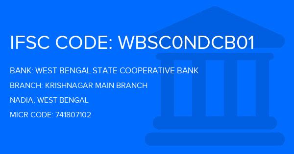 West Bengal State Cooperative Bank Krishnagar Main Branch