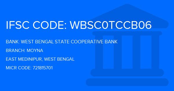 West Bengal State Cooperative Bank Moyna Branch IFSC Code