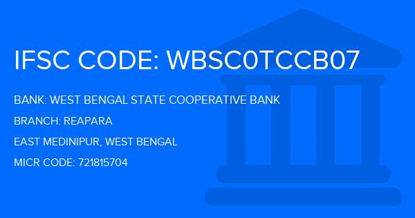 West Bengal State Cooperative Bank Reapara Branch IFSC Code