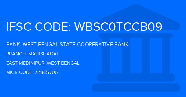 West Bengal State Cooperative Bank Mahishadal Branch IFSC Code