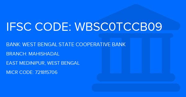 West Bengal State Cooperative Bank Mahishadal Branch IFSC Code