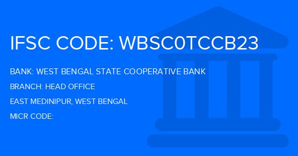 West Bengal State Cooperative Bank Head Office Branch IFSC Code