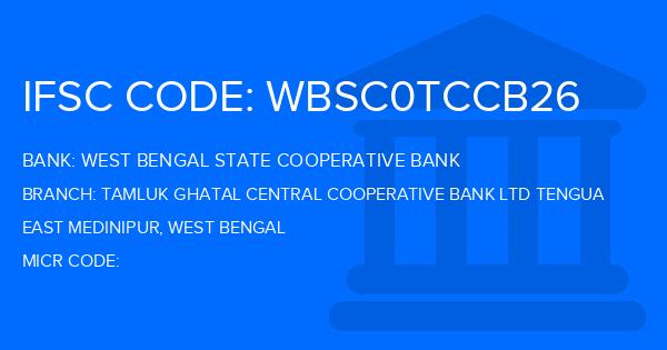 West Bengal State Cooperative Bank Tamluk Ghatal Central Cooperative Bank Ltd Tengua Branch IFSC Code