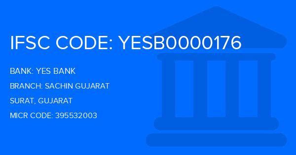 Yes Bank (YBL) Sachin Gujarat Branch IFSC Code