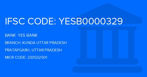 Yes Bank (YBL) Kunda Uttar Pradesh Branch IFSC Code