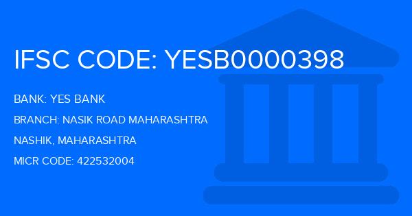 Yes Bank (YBL) Nasik Road Maharashtra Branch IFSC Code