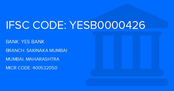 Yes Bank (YBL) Sakinaka Mumbai Branch IFSC Code