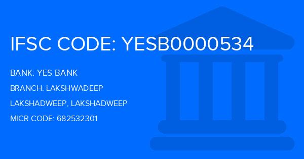 Yes Bank (YBL) Lakshwadeep Branch IFSC Code