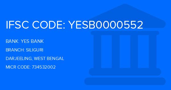 Yes Bank (YBL) Siliguri Branch IFSC Code