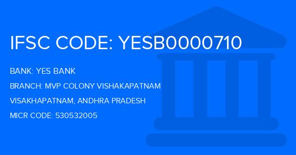 Yes Bank (YBL) Mvp Colony Vishakapatnam Branch IFSC Code