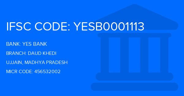 Yes Bank (YBL) Daud Khedi Branch IFSC Code