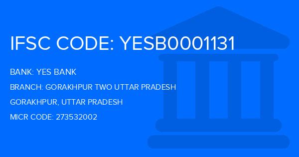 Yes Bank (YBL) Gorakhpur Two Uttar Pradesh Branch IFSC Code
