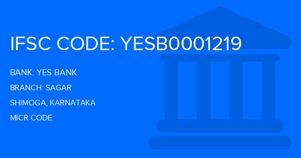 Yes Bank (YBL) Sagar Branch IFSC Code