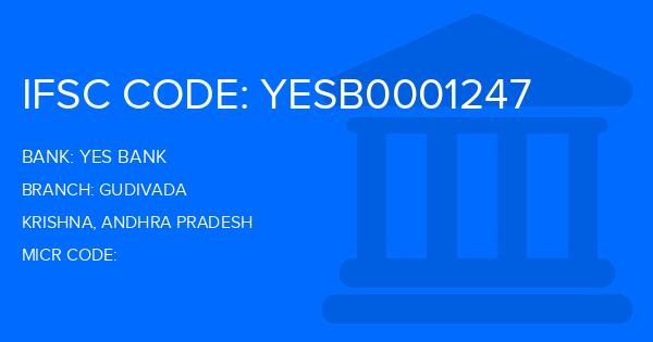 Yes Bank (YBL) Gudivada Branch IFSC Code