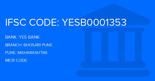 Yes Bank (YBL) Bhosari Pune Branch IFSC Code