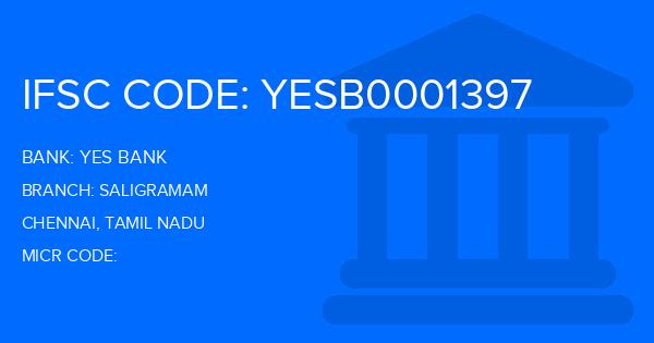 Yes Bank (YBL) Saligramam Branch IFSC Code