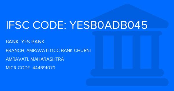 Yes Bank (YBL) Amravati Dcc Bank Churni Branch IFSC Code