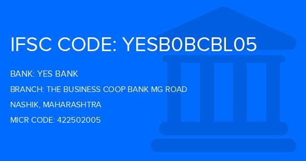 Yes Bank (YBL) The Business Coop Bank Mg Road Branch IFSC Code