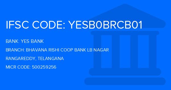 Yes Bank (YBL) Bhavana Rishi Coop Bank Lb Nagar Branch IFSC Code