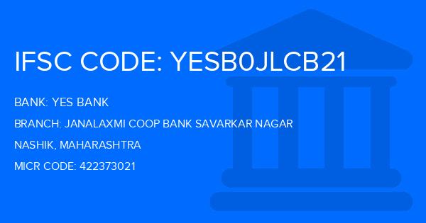 Yes Bank (YBL) Janalaxmi Coop Bank Savarkar Nagar Branch IFSC Code