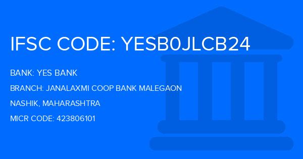 Yes Bank (YBL) Janalaxmi Coop Bank Malegaon Branch IFSC Code