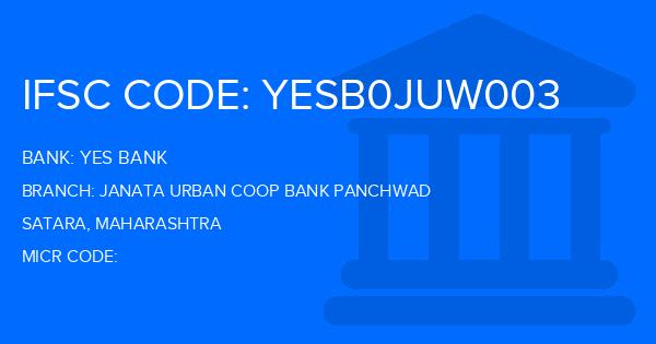 Yes Bank (YBL) Janata Urban Coop Bank Panchwad Branch IFSC Code