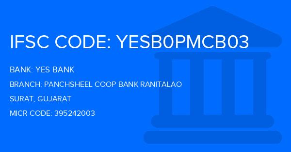 Yes Bank (YBL) Panchsheel Coop Bank Ranitalao Branch IFSC Code