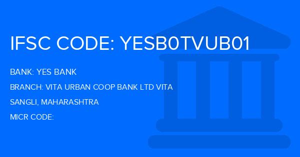 Yes Bank (YBL) Vita Urban Coop Bank Ltd Vita Branch IFSC Code