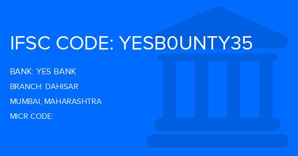 Yes Bank (YBL) Dahisar Branch IFSC Code