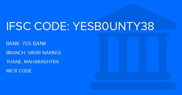 Yes Bank (YBL) Virar Naringi Branch IFSC Code