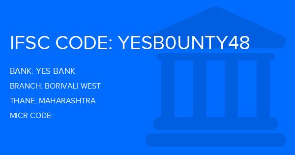 Yes Bank (YBL) Borivali West Branch IFSC Code