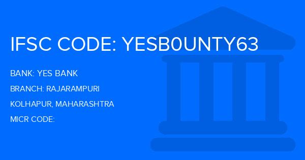 Yes Bank (YBL) Rajarampuri Branch IFSC Code
