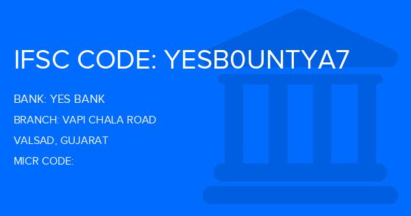 Yes Bank (YBL) Vapi Chala Road Branch IFSC Code